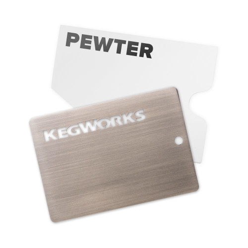 KegWorks Pewter Sample Chip