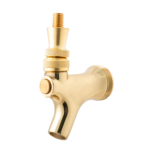 Draft Beer Faucet with Brass Lever - Brass
