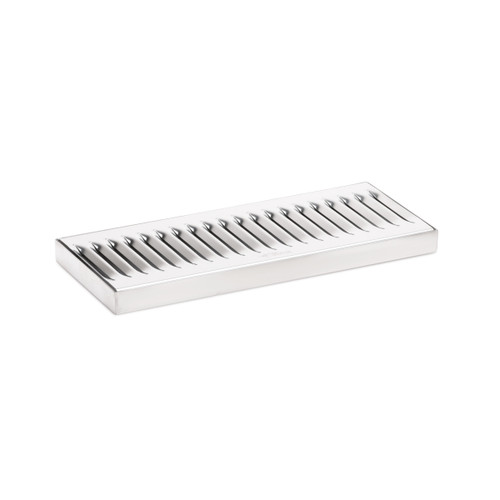 12" X 5" Countertop Drip Tray - Stainless Steel - No Drain