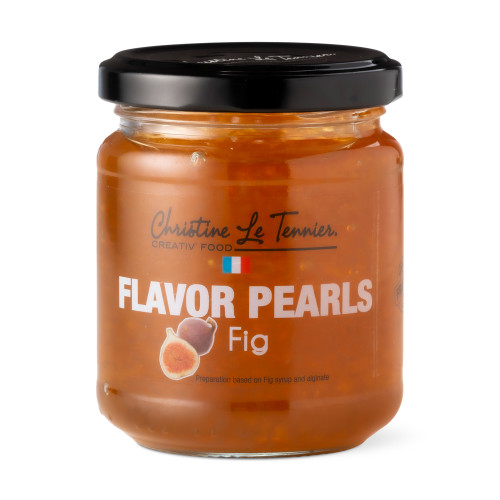 Christine Le Tennier Fig Flavor Pearls - 7 oz Jar