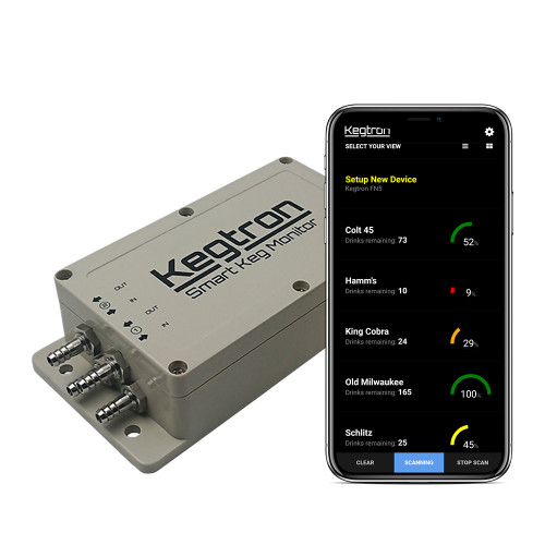 Kegtron Smart Keg Monitoring System - Tracks Keg Levels From Your Phone