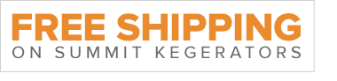 Free Shipping on Summit Kegerators